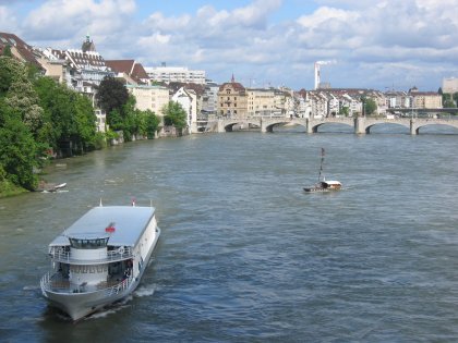 Basel fra Rhinen