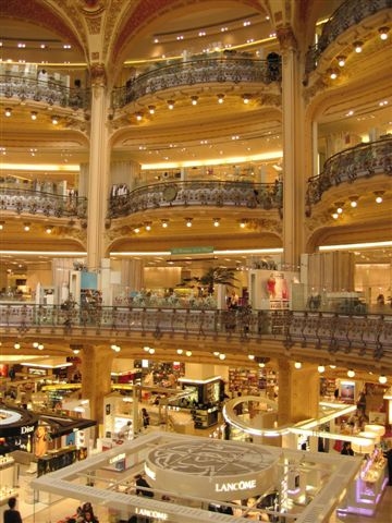 Shopping mekkaet: Gallries Lafayette