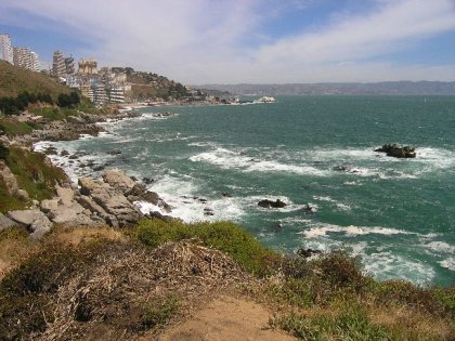 Stillehavskysten ved Viña